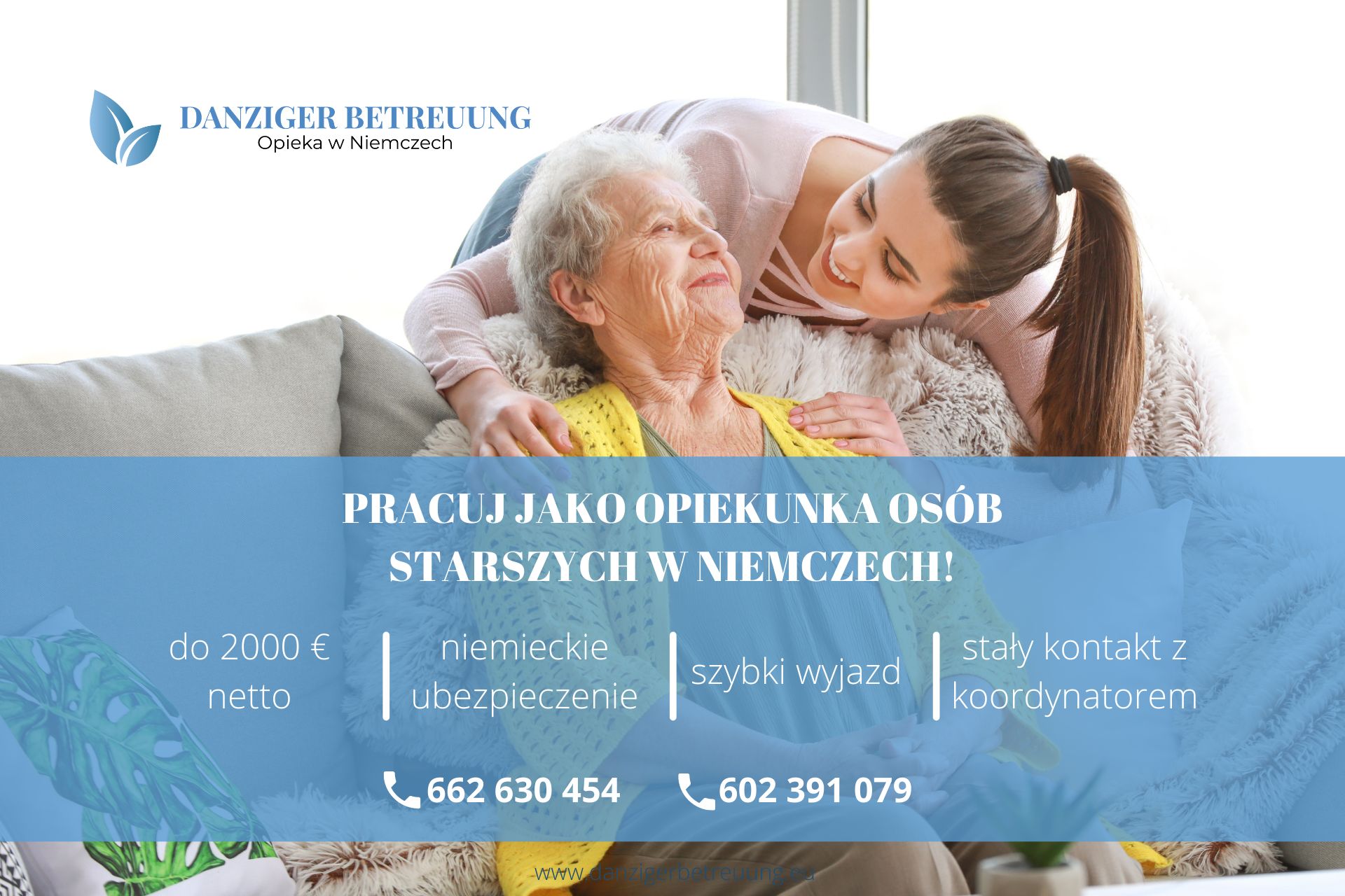 Opiekunki osób starszych w Niemczech Slide 01